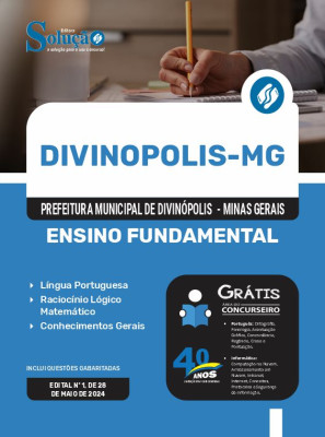 Apostila Prefeitura de Divinópolis - MG  - Ensino Fundamental - Imagem 3