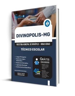 Apostila Prefeitura de Divinópolis - MG  - Técnico Escolar - Imagem 2