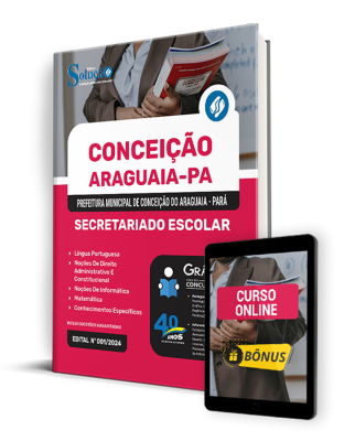 Apostila Prefeitura de Conceição do Araguaia - PA  - Secretariado Escolar - Imagem 1