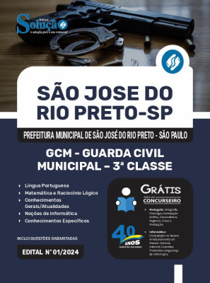 Apostila Prefeitura de São José do Rio Preto - SP  - GCM - Guarda Civil Municipal - 3ª Classe - Imagem 3