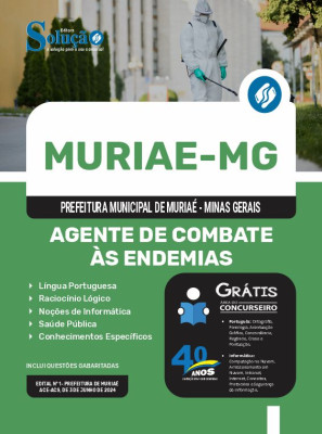 Apostila Prefeitura de Muriaé - MG  - Agente de Combate às Endemias - Imagem 3