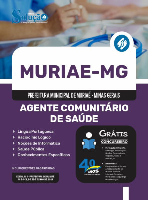 Apostila Prefeitura de Muriaé - MG em PDF  - Agente Comunitário de Saúde - Imagem 1