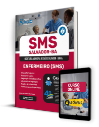 Capa Apostila SMS Salvador  - Enfermeiro (SMS)