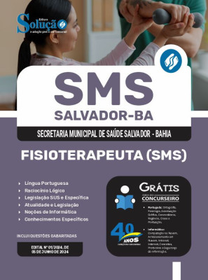 Apostila SMS Salvador em PDF  - Fisioterapeuta (SMS) - Imagem 1