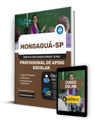 Capa Apostila Prefeitura de Mongaguá - SP  - Profissional de Apoio Escolar