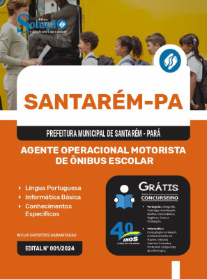 Apostila Prefeitura de Santarém - PA  - Agente Operacional Motorista de Ônibus Escolar - Imagem 3