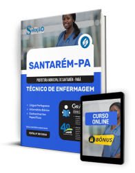 Capa Apostila Prefeitura de Santarém - PA  - Técnico de Enfermagem