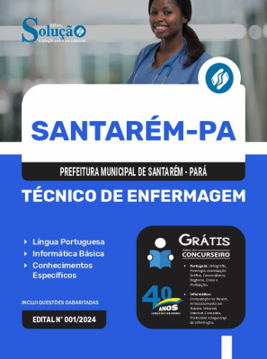 Apostila Prefeitura de Santarém - PA  - Técnico de Enfermagem - Imagem 3