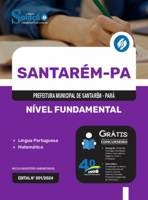 Apostila Prefeitura de Santarém - PA  - Nível Fundamental - Comum aos Cargos - Imagem 3