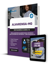 Capa Apostila Prefeitura de Alvarenga - MG  - Nível Elementar (Alfabetizado): Motorista