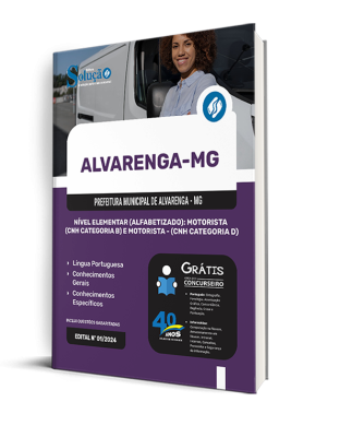 Apostila Prefeitura de Alvarenga - MG  - Nível Elementar (Alfabetizado): Motorista - Imagem 2