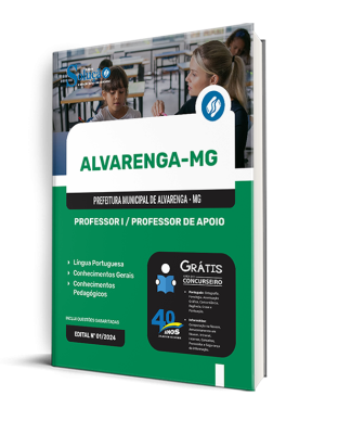 Apostila Prefeitura de Alvarenga - MG  - Professor I e Professor de Apoio - Imagem 2