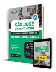 Capa Apostila Prefeitura de São José do Mantimento - MG  - Agente de Combate às Endemias