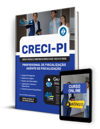 Capa Apostila CRECI-PI  - Profissional de Fiscalização/Agente de Fiscalização