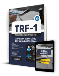 Capa Apostila TRF1  - Analista Judiciário - Área Administrativa
