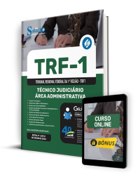 Capa Apostila TRF1  - Técnico Judiciário - Área Administrativa