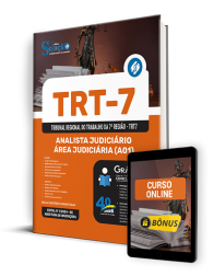 Capa Apostila TRT7  - Analista Judiciário - Área Judiciária (A01)