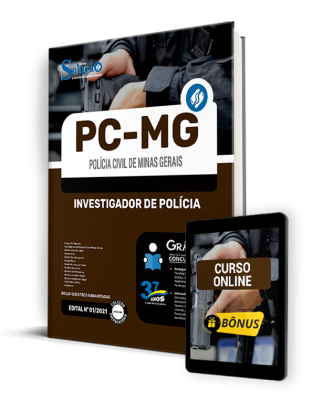Apostila PC-MG 2024 Investigador de Polícia.Prepare-se para o Concurso da PC-MG (Polícia Civil do... Apostila PC-MG 2024 - Investigador de Polícia