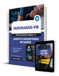 Capa Apostila Prefeitura de Queimadas - PB  - Agente Comunitário de Saúde
