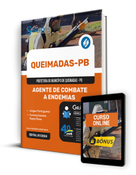 Capa Apostila Prefeitura de Queimadas - PB  - Agente de Combate a Endemias