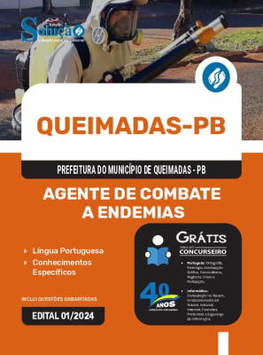 Apostila Prefeitura de Queimadas - PB  - Agente de Combate a Endemias - Imagem 3