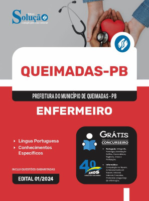 Apostila Prefeitura de Queimadas - PB  - Enfermeiro - Imagem 3