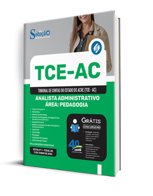 Apostila TCE-AC  - Analista Administrativo - Área: Pedagogia (Cargo 5) - Imagem 2
