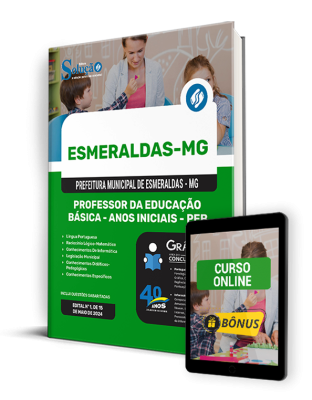Apostila Prefeitura de Esmeraldas - MG  - Professor da Educação Básica - Anos Iniciais - PEB - Imagem 1