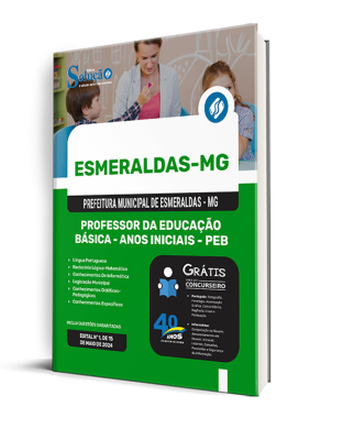 Apostila Prefeitura de Esmeraldas - MG  - Professor da Educação Básica - Anos Iniciais - PEB - Imagem 2
