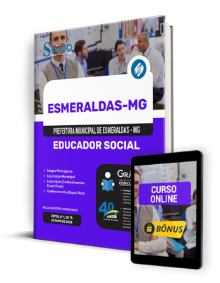 Apostila Prefeitura de Esmeraldas - MG  - Educador Social - Imagem 1