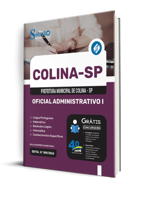 Apostila Prefeitura de Colina - SP  - Oficial Administrativo I - Imagem 2