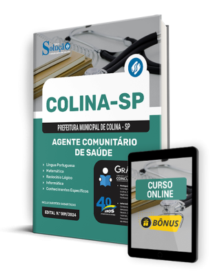 Apostila Prefeitura de Colina - SP  - Agente Comunitário de Saúde - Imagem 1