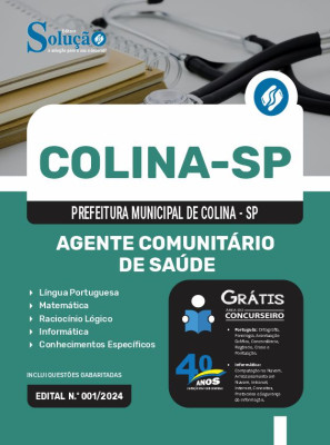 Apostila Prefeitura de Colina - SP  - Agente Comunitário de Saúde - Imagem 3