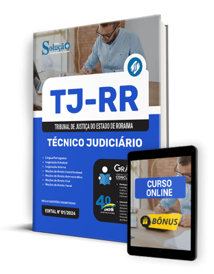 Apostila TJ-RR  - Técnico Judiciário - Imagem 1
