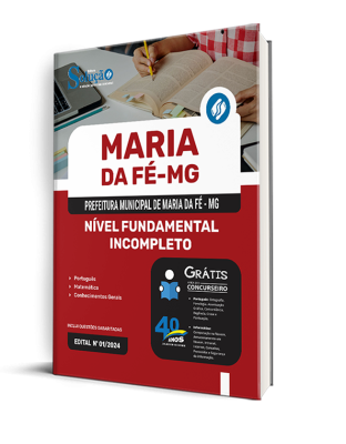 Apostila Prefeitura de Maria da Fé - MG  - Nível Fundamental Incompleto - Imagem 2