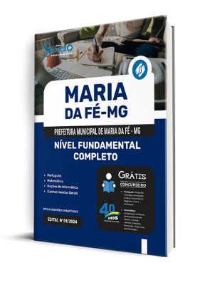 Apostila Prefeitura de Maria da Fé - MG  - Nível Fundamental Completo - Imagem 2
