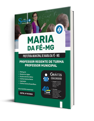 Apostila Prefeitura de Maria da Fé - MG  - Professor Regente de Turma - Professor Municipal - Imagem 2