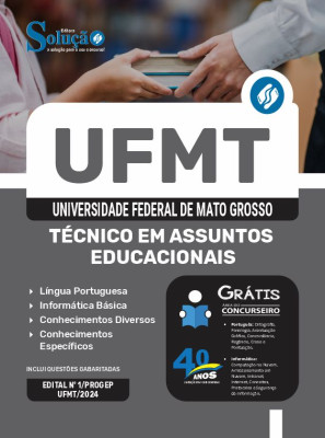 Apostila UFMT  - Técnico em Assuntos Educacionais - Imagem 3