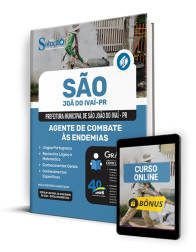 Capa Apostila Prefeitura de São João do Ivaí - PR  - Agente de Combate às Endemias