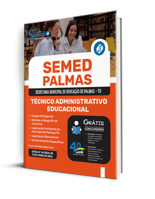 Apostila SEMED Palmas - TO  - Técnico Administrativo Educacional - Imagem 2