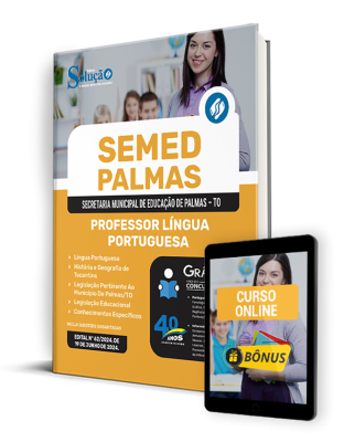 Apostila SEMED Palmas - TO  - Professor Língua Portuguesa - Imagem 1