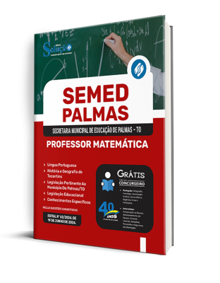 Apostila SEMED Palmas - TO  - Professor Matemática - Imagem 2