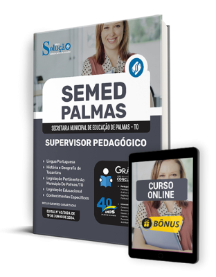 Apostila SEMED Palmas - TO  - Supervisor Pedagógico - Imagem 1