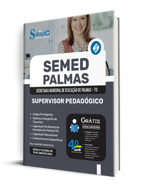 Apostila SEMED Palmas - TO  - Supervisor Pedagógico - Imagem 2