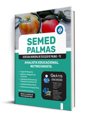 Apostila SEMED Palmas - TO  - Analista Educacional Nutricionista - Imagem 2