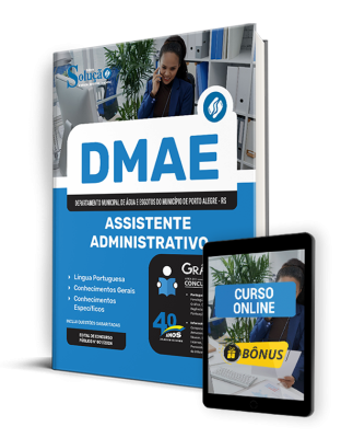 Apostila DMAE Porto Alegre - RS  - Assistente Administrativo - Imagem 1