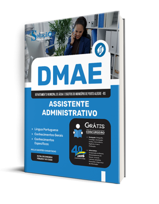 Apostila DMAE Porto Alegre - RS  - Assistente Administrativo - Imagem 2