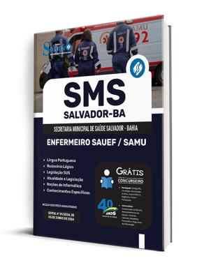 Apostila SMS Salvador  - Enfermeiro SAUEF/SAMU - Imagem 2