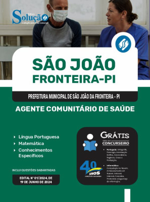 Apostila Prefeitura de São João da Fronteira - PI  - Agente Comunitário de Saúde - Imagem 3