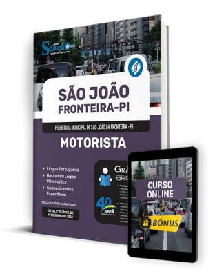 Apostila Prefeitura de São João da Fronteira - PI  - Motorista - Imagem 1